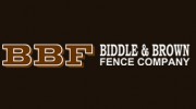 Biddle & Brown Fence